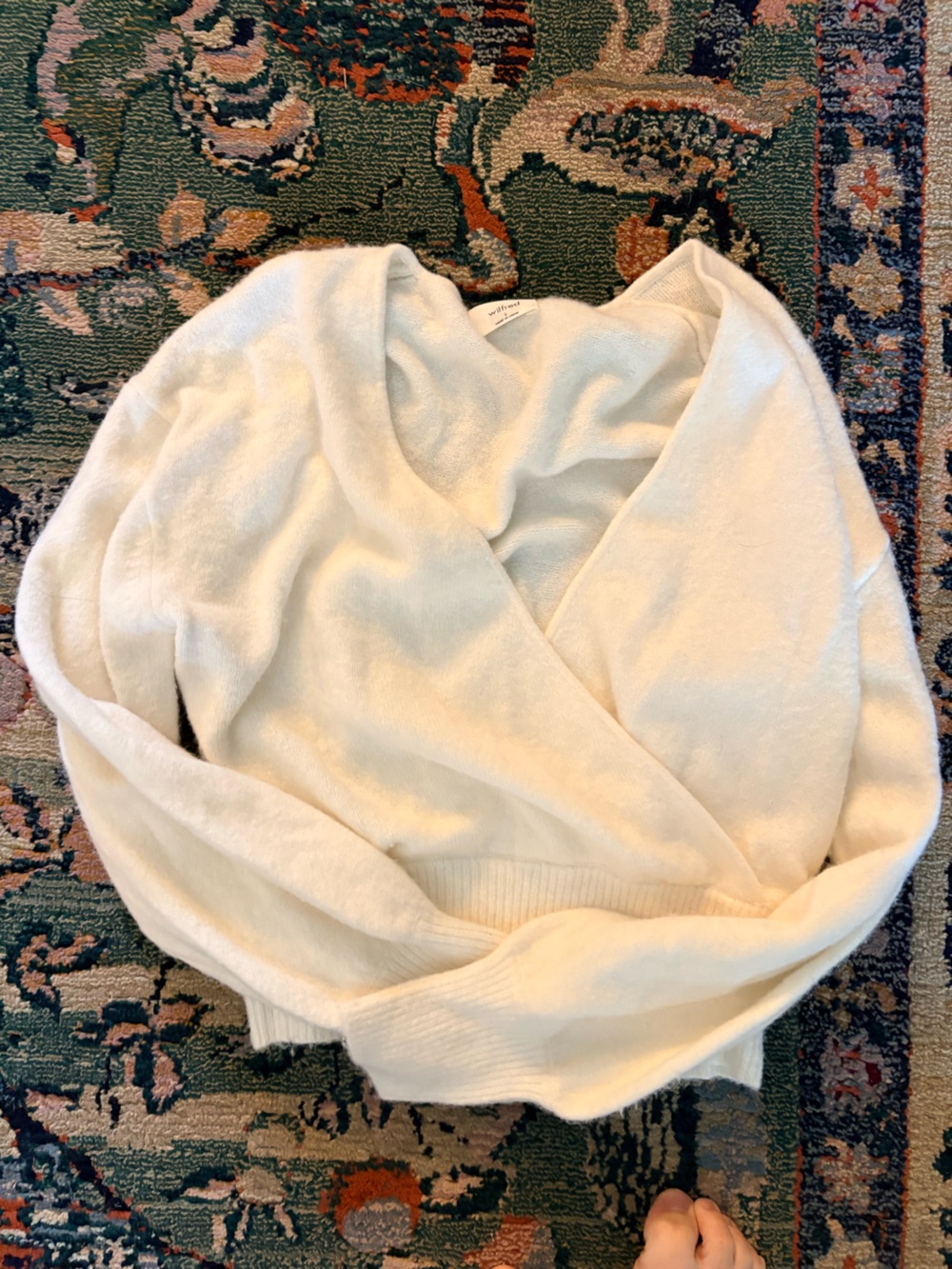 Aritzia Wilfred SoftSpoke™ Dear Wrap Sweater - Picture 3 of 5